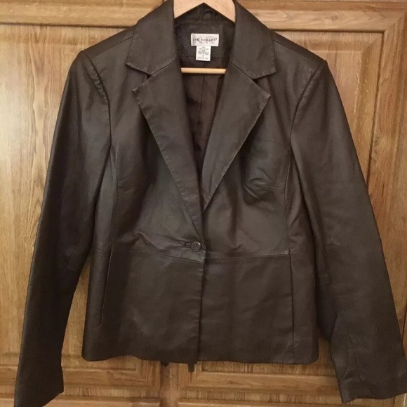 kim rogers leather jacket